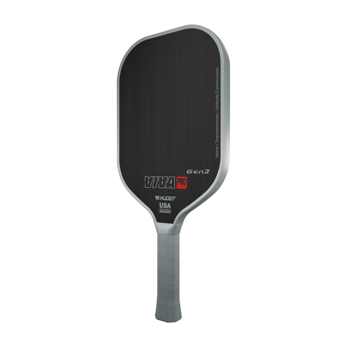 Hudef Viva Pro™ Gen2 Elongated Pickleball Paddle (Carbon Fiber)